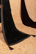 Load image into Gallery viewer, Velvet Deck Shawls - Jewel