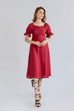 Load image into Gallery viewer, The Slay Wear - Western Top - Flaming Red Dress