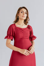 Load image into Gallery viewer, The Slay Wear - Western Top - Flaming Red Dress