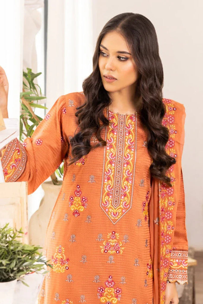 Kleren - Flora Embroidered Viscose Collection - F-22