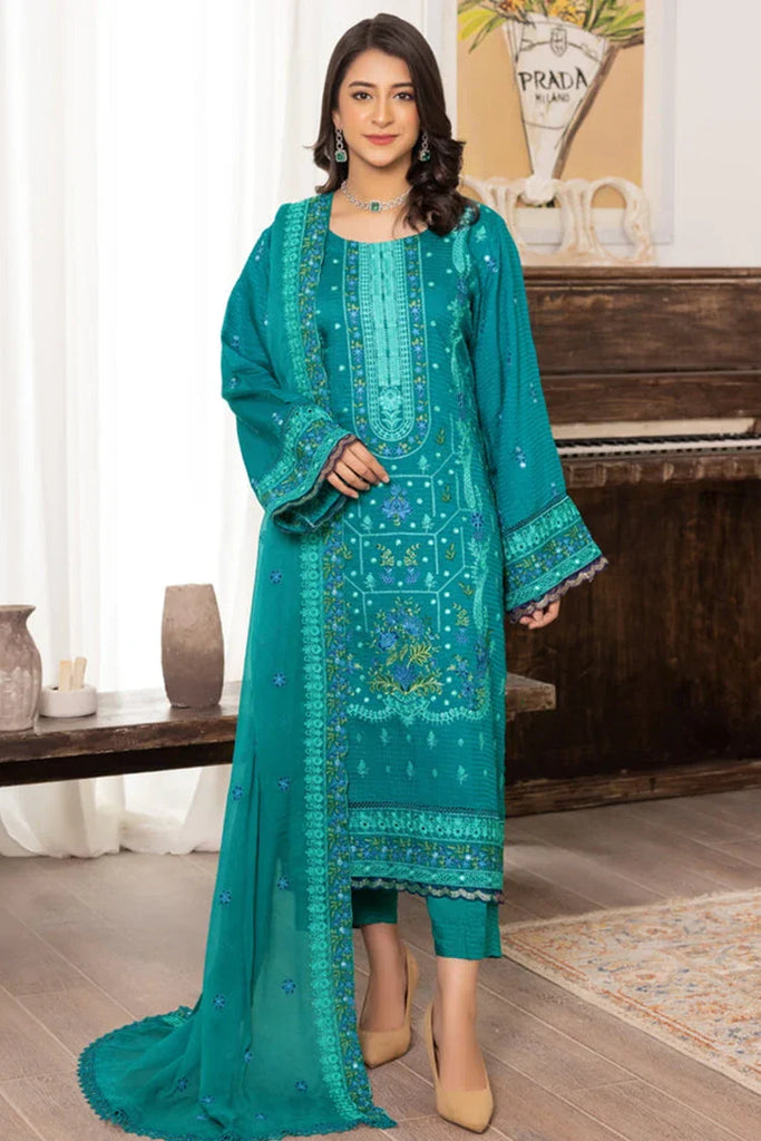 Kleren - Flora Embroidered Viscose Collection - F-26