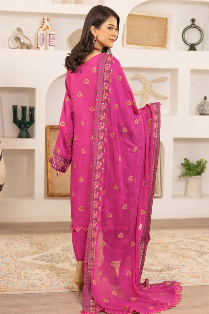 Kleren - Flora Embroidered Viscose Collection - F-29