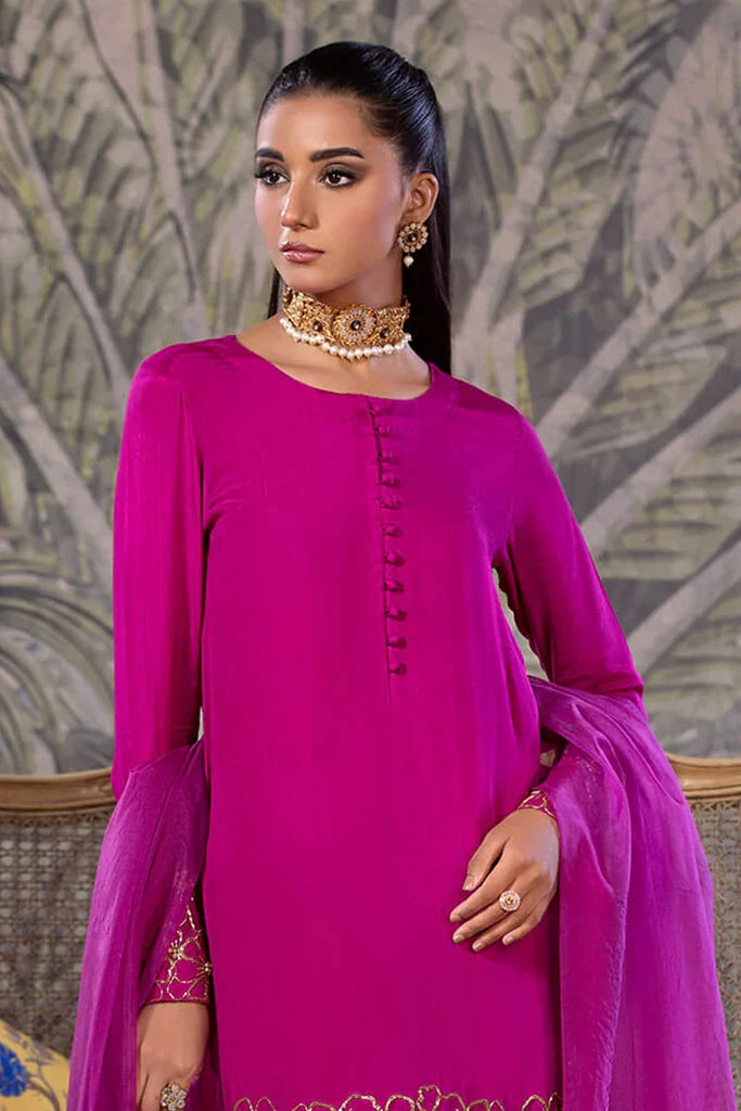 Amber Imran - Punkh Luxury Formals - Fuschia Flair