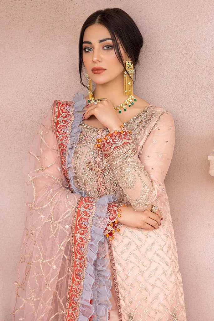 Adan's Libas - Gul-e-Ishtiaq Luxury Embroidered Chiffon - Safina