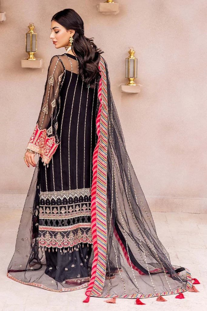 Adan's Libas - Gul-e-Ishtiaq Luxury Embroidered Chiffon - Jahan Ara