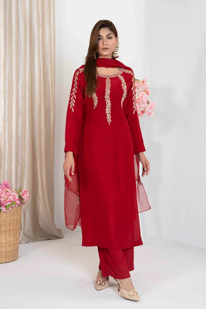 Hadia Batool - Nooreh Pret Collection - Seemal