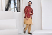 Load image into Gallery viewer, ER PC 2001 Maroon Copper Jaal Prince Coat