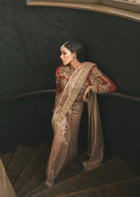 Load image into Gallery viewer, Peach Saree