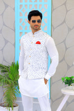 Load image into Gallery viewer, ER WC 2000 Embroidered Waistcoats For Men