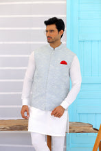 Load image into Gallery viewer, ER WC 1090 Men&#39;s Sky Blue Waist Coat