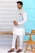 Load image into Gallery viewer, ER WC 1090 Men&#39;s Sky Blue Waist Coat