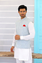 Load image into Gallery viewer, ER WC 1090 Men&#39;s Sky Blue Waist Coat