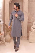 Load image into Gallery viewer, ER 691 Grey Men&#39;s Kurta Pajama