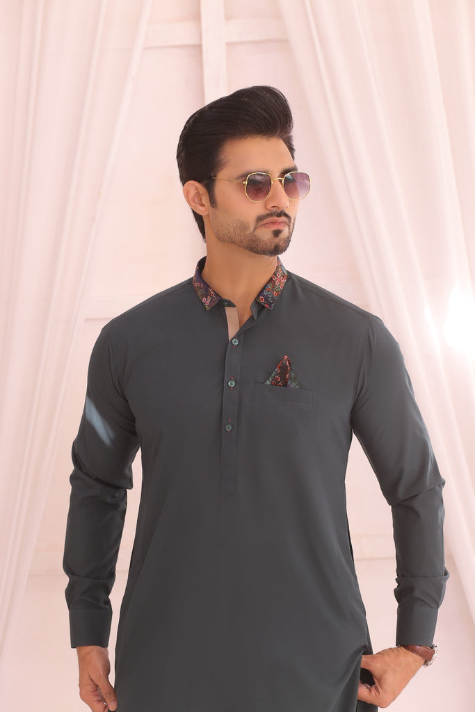 ER 690 Green Kurta Pajama For Men