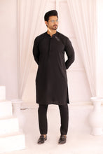 Load image into Gallery viewer, ER 694 Black Kurta Pajama