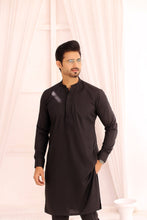 Load image into Gallery viewer, ER 694 Black Kurta Pajama