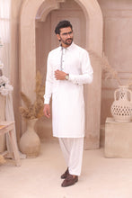 Load image into Gallery viewer, ER 698 White Shalwar Kameez For Man