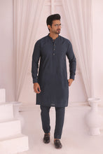 Load image into Gallery viewer, ER 705 Blue Kurta Pajama Mens Wear