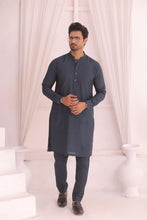 Load image into Gallery viewer, ER 705 Blue Kurta Pajama Mens Wear