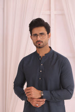 Load image into Gallery viewer, ER 705 Blue Kurta Pajama Mens Wear