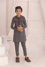 Load image into Gallery viewer, ER FS 10 Father And Son Grey Kurta Pajama