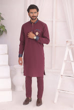 Load image into Gallery viewer, ER 685 Maroon kurta Pajama Dress