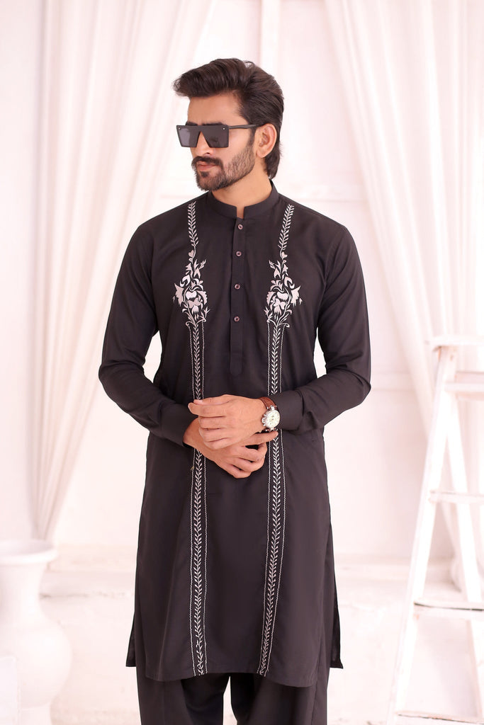 CK 718 Chikankari Kurta For Men