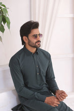 Load image into Gallery viewer, ER 704 Green Man Shalwar Kameez Design