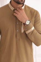 Load image into Gallery viewer, ER 732 Gold Men&#39;s Shalwar Kameez