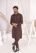 Load image into Gallery viewer, ER 696 Brown Dress Kurta Pajama