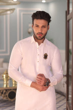 Load image into Gallery viewer, ER 682 White Kurta Pajama