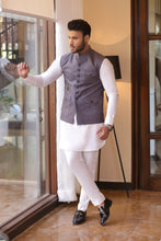 Load image into Gallery viewer, ER WC 1057 Grey 3p Waist Coat