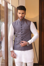 Load image into Gallery viewer, ER WC 1057 Grey 3p Waist Coat