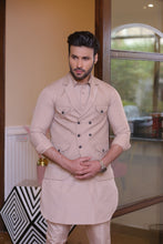 Load image into Gallery viewer, ER WC 1054 Beige Waist Coat