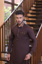 Load image into Gallery viewer, ER 696 Brown Kurta Pajama