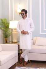 Load image into Gallery viewer, CK 716 White Kurta Pajama