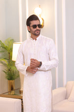 Load image into Gallery viewer, CK 716 White Kurta Pajama