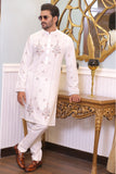 CK 717 White Kurta Pajama For Men