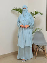 Load image into Gallery viewer, Alma Jilbab Set (Baby Blue - Color)