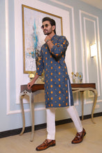 Load image into Gallery viewer, CK 712 Green Kurta Pajama For Men