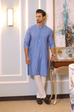 Load image into Gallery viewer, CK 713 Sky Blue Dress Kurta Pajama