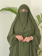 Load image into Gallery viewer, Alma Jilbab Set (Olive - Color)