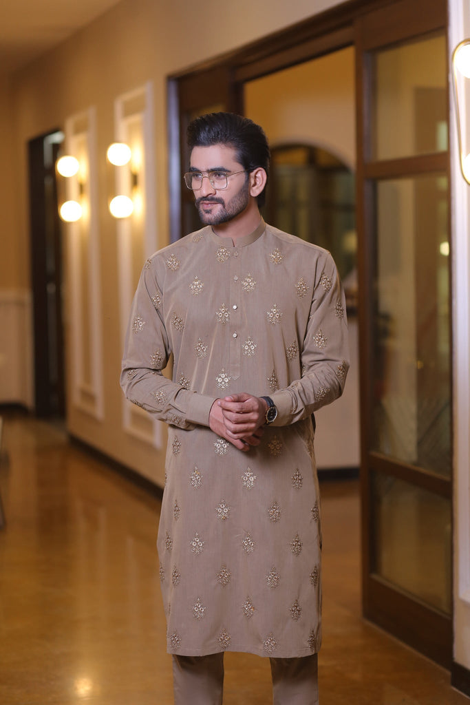 CK 731 Brown Kurta And Pajama