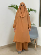 Load image into Gallery viewer, Alma Jilbab Set (Copper - Color)