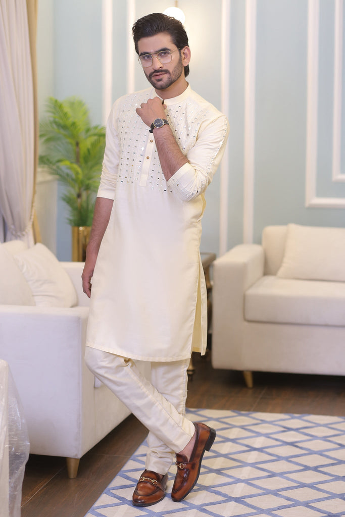 MR 61 Mirror Work Kurta Pajama