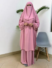 Load image into Gallery viewer, Alma Jilbab Set (Dust Pink - Color)