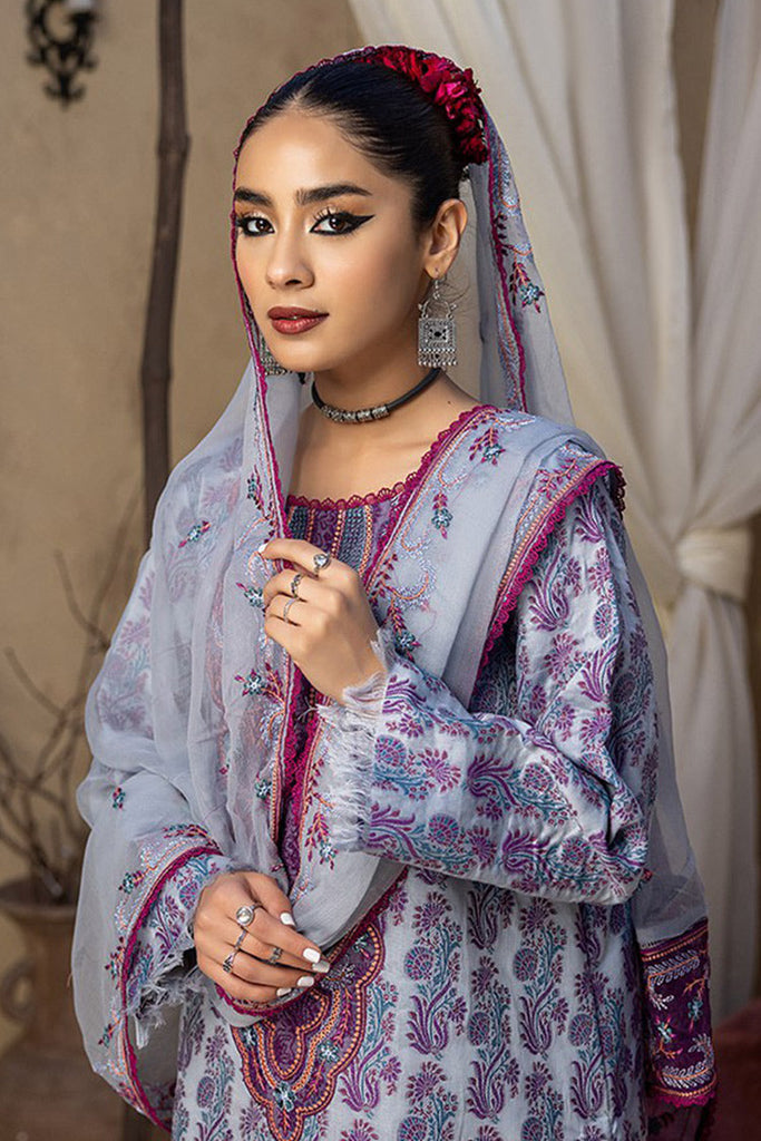 Humdum - Ishq Embroidered Jacquard Collection - IS-03