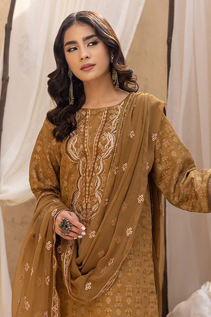 Humdum - Ishq Embroidered Jacquard Collection - IS-06