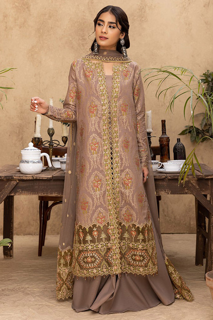 Humdum - Ishq Embroidered Jacquard Collection - IS-09