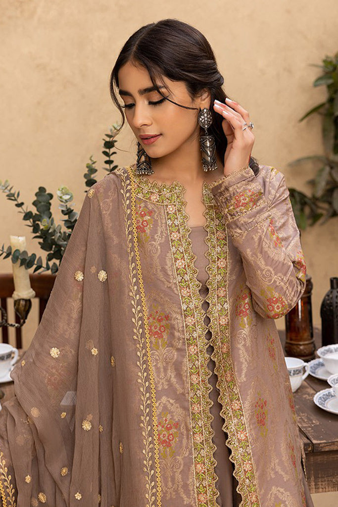 Humdum - Ishq Embroidered Jacquard Collection - IS-09